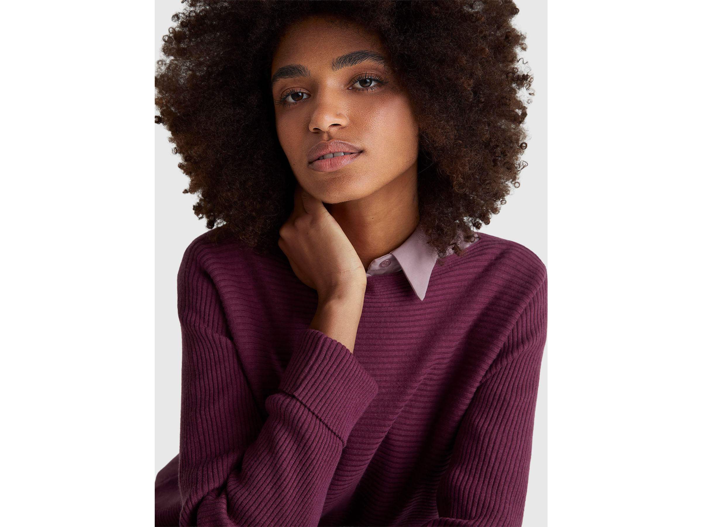 BOAT-NECK SWEAT.L/S Women image number 4